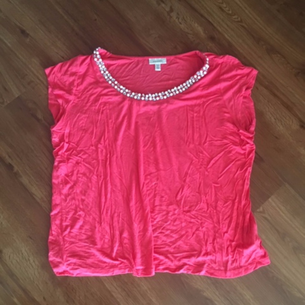 coral dress barn shirt